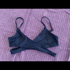 Bikini top navy blue La Space
